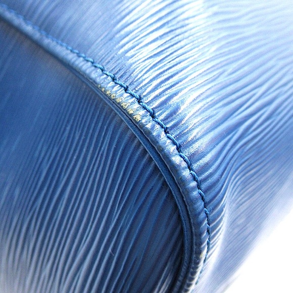 LOUIS VUITTON Blue Epi Leather Keepall 60 Boston Travel Duffel Bag SP0915 - Picture 14 of 15